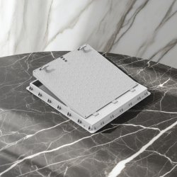 90x100 Kilitli Menteşeli Rögar Kapağı – 900x1000 mm Luxwares El Tutamaklı Kapak