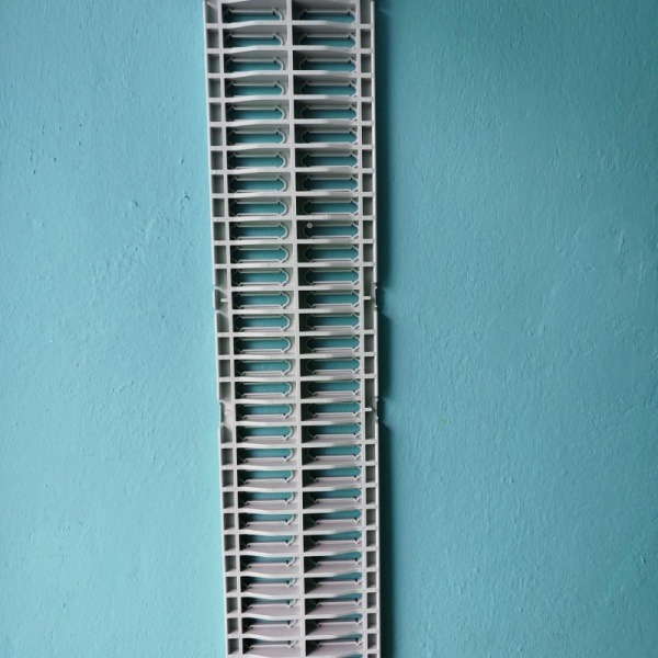 20×100 cm Plastik Izgara Mazgalı – Drenaj Kanalı Üstü Dayanıklı Plastik Izgara Kapak - TPSI748552 - Luxwares