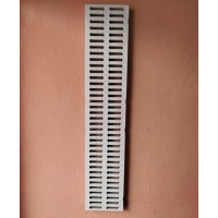 20×100 cm Plastik Izgara Mazgalı – Drenaj Kanalı Üstü Dayanıklı Plastik Izgara Kapak