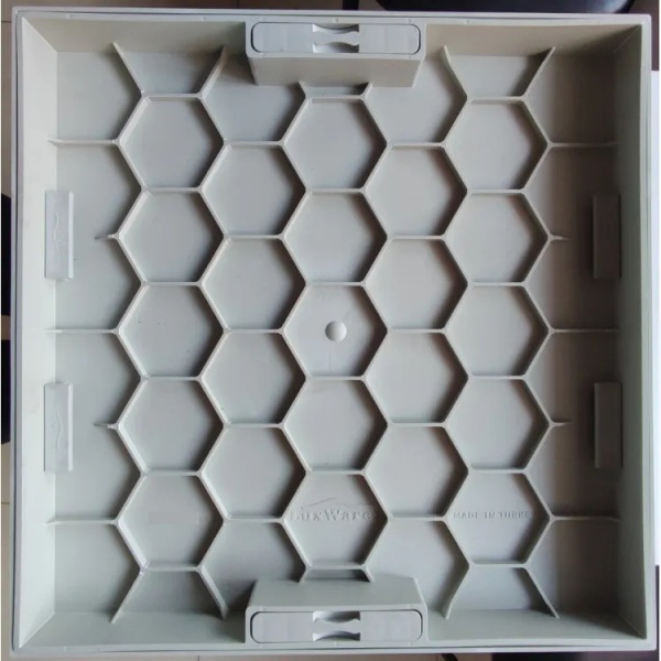 Gömme Rögar Kapağı - Seramik - Fayans Ve Mermer Zeminlerde - Gizli Çerçeve Kapak Çift Kulplu 45 X 45 - T52221S4520 - Luxwares