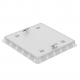 70x70 Plastik Rögar Kapağı – Kare Çerçeveli, El Tutamaklı - TS5524K367001 - Luxwares