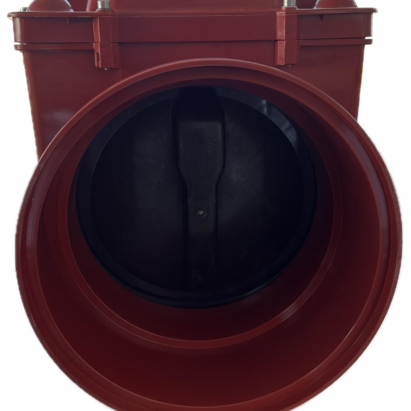 315’lik Kilitli Plastik Klape Atık Su Çekvalf – PVC Endüstriyel 315mm Çap - Torun Plastik