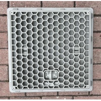55x55 Plastik Rögar Kapağı (Çerçeve ve Kapak Seti)