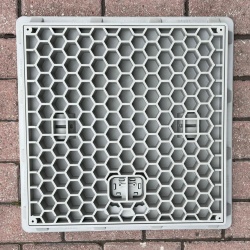 55x55 Plastik Rögar Kapağı (Çerçeve ve Kapak Seti)