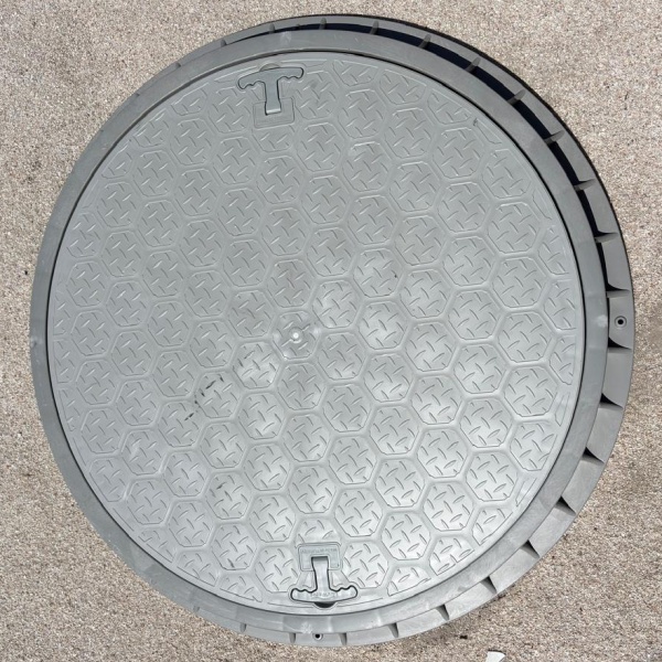 800 mm El Tutamaklı Daire Rögar Kapağı – Çerçeveli Yuvarlak/Oval Plastik Menhol Kapak | Yapı & Proje Malzemeleri, Menhol Rögar Kapakları, Çerçeveli Yuvarlak Kapaklar