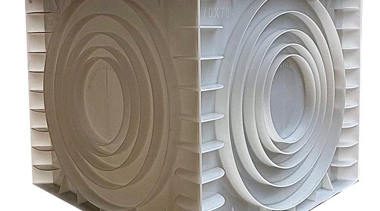 70x70 Plastik Rögar Kutusu & Kapaklı Set – Dayanıklı Altyapı Çözümü