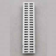 120x90x500 mm Plastik Izgaralı Drenaj Kanalı | Yağmur Suyu ve Havuz Kenarı Oluğu