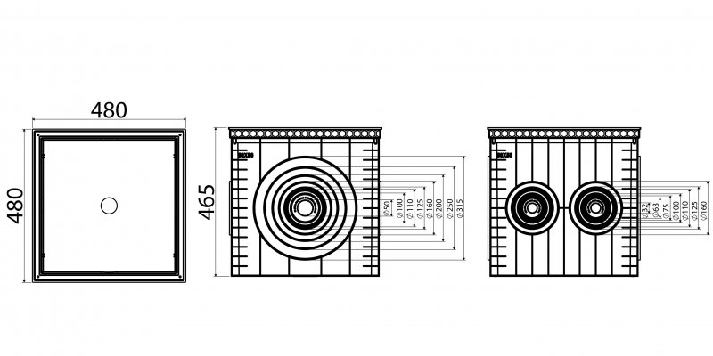 Plastik Rögar 50x50 Kutusu Fiyatı | Menhol Ölçü Girişleri