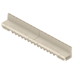 130x60x1000 H85 mm Fuga Drenaj Kanalı + Izgara – Gizli ve Gömme, Yağmur Suyu ve Havuz Kenarı Oluğu