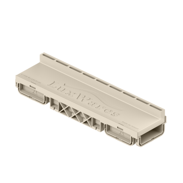 130x60x500 H20 mm Fuga Drenaj Kanalı + Izgara – Gizli ve Gömme, Yağmur Suyu, Havuz ve Peyzaj Kenarı Drenaj Kanalı - TF5210GA - Luxwares