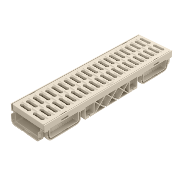 130x60x500 mm Plastik Izgaralı Drenaj Kanalı | 13×6×50 cm Yağmur Suyu, Yüzey ve Havuz Kenarı Drenaj Kanalı - T6251S07F52177 - Luxwares