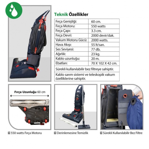 Hamra HM61 Elektrikli Süpürge Hamra HM 61 Hamra HM61 Elektrikli Süpürge Hamra HM 61 - Hamra