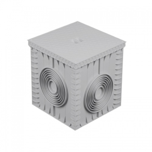 30X30 Plastik rögar kutusu - Menhol kapaklı sağlam kutu 30*30 - 66498 - Luxwares Kutu