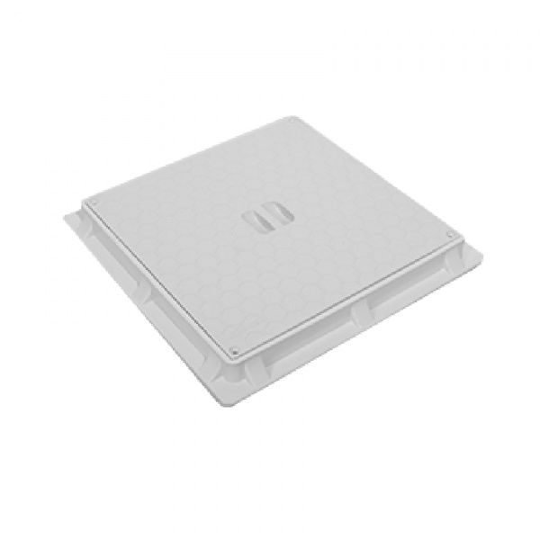 35x35 Plastik Rögar Kapağı – Kare Çerçeveli Kapak - TS5524K303155 - Luxwares