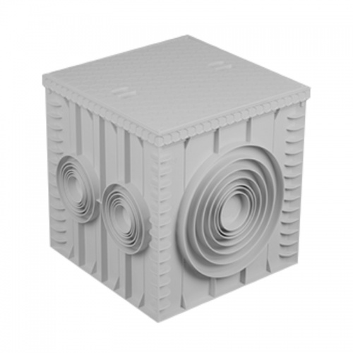 50X50 Plastik rögar kutusu - Menhol kapaklı sağlam kutu 50*50 - 661722514 - Luxwares Kutu