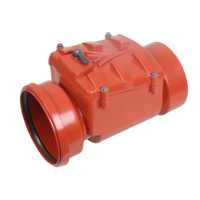 200 mm Terazili Kilitli Paslanmaz Çelik Klapeli Atık Su Çekvalf – Endüstriyel Tip 