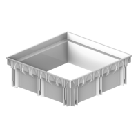 40×40 Menhol Rögar Kutusu Yükseltme Aparatı – 10 cm Yükseltici Çerçeve (40×40 cm)