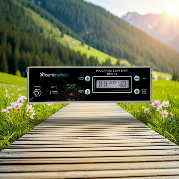 Ezanmatik DMR-42 Otomatik Ezan Okuyan Cihaz – Dahili Hoparlörlü, Kabristan Modlu-Tistok