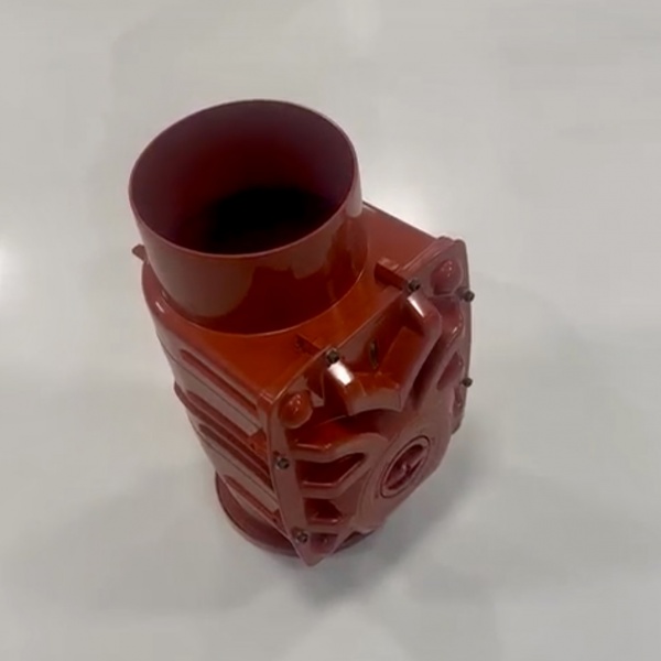 250’lik Kilitli Plastik Klape Atık Su Çekvalf – PVC Endüstriyel 250mm Çap-Torun Plastik - Luxwares