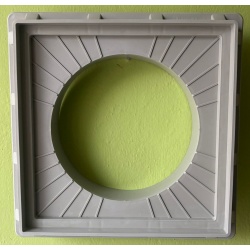 300 lük Koruge Boru Kapaksız Tek Çerçeve - Plastik 300'lük (300mm) koruge borular için.