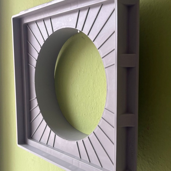 300 lük Koruge Boru Kapaksız Tek Çerçeve - Plastik 300lük (300mm) koruge borular için.-Luxwares