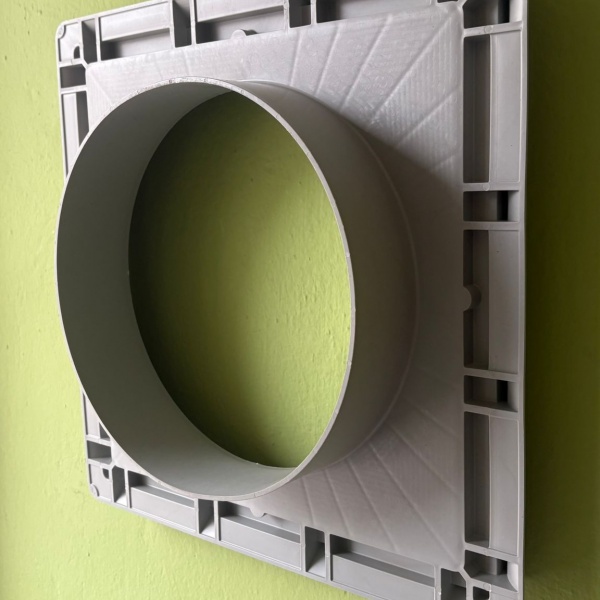 300 lük Koruge Boru Kapaksız Tek Çerçeve - Plastik 300lük (300mm) koruge borular için.-Luxwares