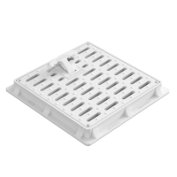 30x30 Izgaralı Rögar Kapağı - El tutamaklı menhol plastik kapak modeli