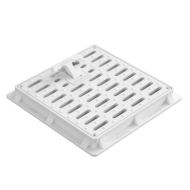 30x30 Izgaralı Rögar Kapağı - El tutamaklı menhol plastik kapak modeli