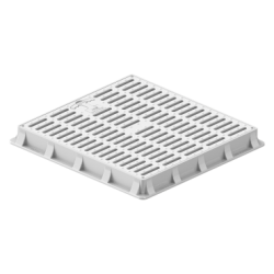 55x55 Izgaralı Rögar Kapağı - El tutamaklı menhol plastik kapak modeli