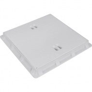 50x50 Plastik Rögar Kapağı – Kare Çerçeveli Kapak