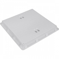 55x55 Plastik Rögar Kapağı – Kare Çerçeveli Kapak