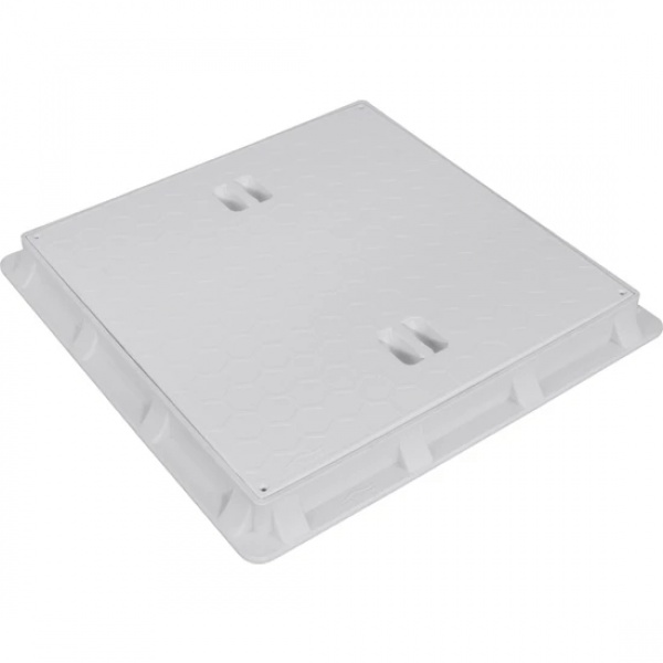 55x55 Plastik Rögar Kapağı – Kare Çerçeveli Kapak-Luxwares