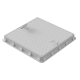 60x60 Plastik Rögar Kapağı – Kare Çerçeveli, El Tutamaklı-Luxwares