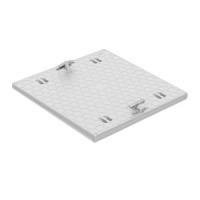 70x70 Plastik Rögar Kapağı – Kare, El Tutamaklı Çerçevesiz 68x68 cm Tek Kapak