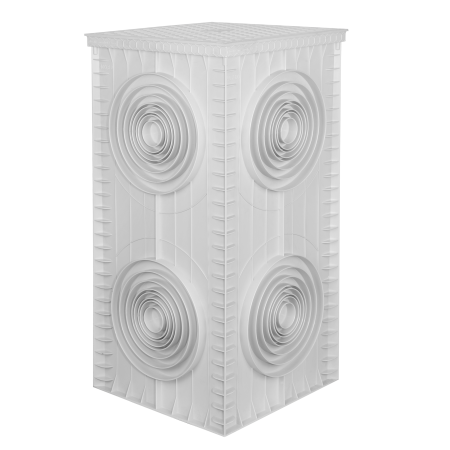 40×80 Plastik Derin Rögar Kutusu – Menhol Kapaklı Dayanıklı Rögar Kutu Seti (40×80 cm)-Luxwares