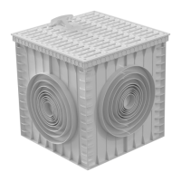 40x40 Plastik Rögar Kutusu – Kulplu Izgara Menhol Kapaklı