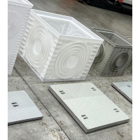 Plastik Rögar 70x70 | Kutusu ve Kapağı Birlikte Takım