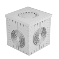 30x30 Süzgeçli Plastik Rögar Kutusu – Menhol Rögar Kutu Modeli