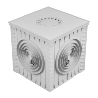 40x40 Süzgeçli Plastik Rögar Kutusu – Menhol Rögar Kutu Modeli