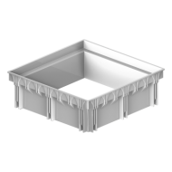 30×30 Menhol Rögar Kutusu Yükseltme Aparatı – 10 cm Yükseltici Çerçeve (30×30 cm)