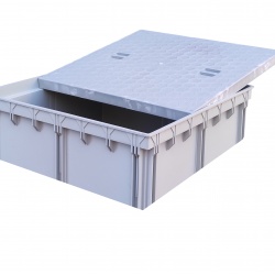 40×40 Menhol Rögar Kutusu Yükseltme Aparatı – 10 cm Yükseltici Çerçeve + Plastik Kapağı