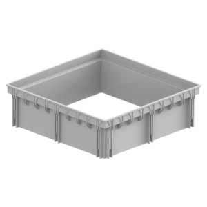 50x50 Menhol Rögar Kutusu Yükseltme Aparatı - 15 cm Yükseltici Çerçeve - 48CM X 48CM