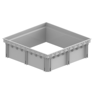 50x50 Menhol Rögar Kutusu Yükseltme Aparatı - 15 cm Yükseltici Çerçeve - 48CM X 48CM