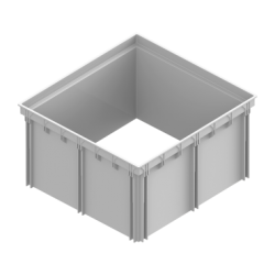 55x55 Menhol Rögar Kutusu Yükseltme Aparatı - 30 cm Yükseltici Çerçeve - 55CM X 55CM 