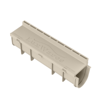 130x145x500 H20 mm Fuga Drenaj Kanalı + Izgara – Gizli ve Gömme, Yağmur Suyu ve Havuz Kenarı Oluğu