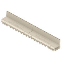 130x60x1000 H85 mm Fuga Drenaj Kanalı + Izgara – Gizli ve Gömme, Yağmur Suyu ve Havuz Kenarı Oluğu