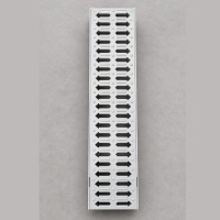 120x90x500 mm Plastik Izgaralı Drenaj Kanalı | Yağmur Suyu ve Havuz Kenarı Oluğu