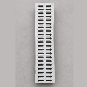 120x90x500 mm Plastik Izgaralı Drenaj Kanalı | Yağmur Suyu ve Havuz Kenarı Oluğu