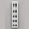 120x90x500 mm Plastik Izgaralı Drenaj Kanalı | Yağmur Suyu ve Havuz Kenarı Oluğu